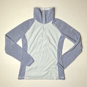 Columbia Women's XS Purple Polyester Fleece Half Zip Jacket‎ Outdoors Hiking